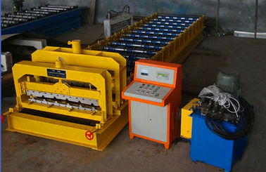 De naar maat gemaakte Verglaasde Tegelmachine/walst het Vormen van Machine voor Gekleurde Staalplaat koud