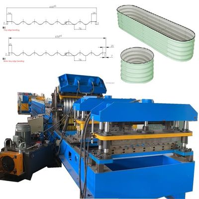 Verhoogde tuinbedden profiel rollende vormmachine