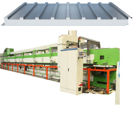 Aluminiumlegering PIR geïsoleerde rollende vormmachine voor grote wandpanelen