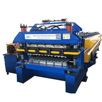 De dubbele machines van het het dakwerkblad van het laagmetaal voor Ecuador