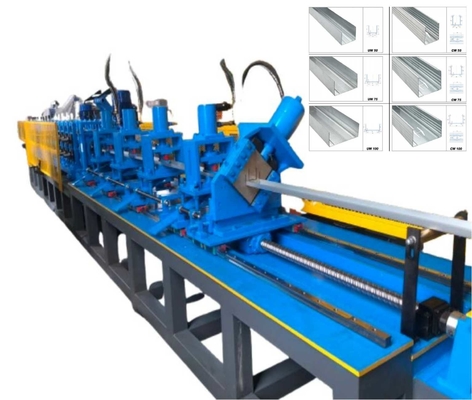 High Speed Automatic Drywall Track Rolling Forming Machine voor het rollen van rollen