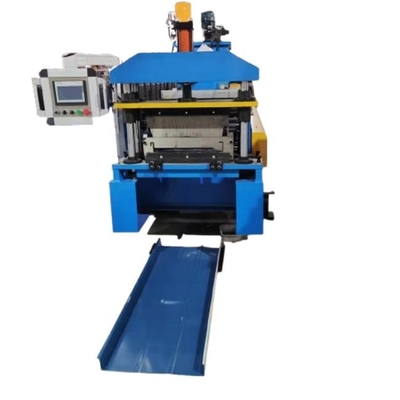 Verborgen bevestigingspaneelprofiel rollenvormende machine voor verborgen bevestigingsinstallatie