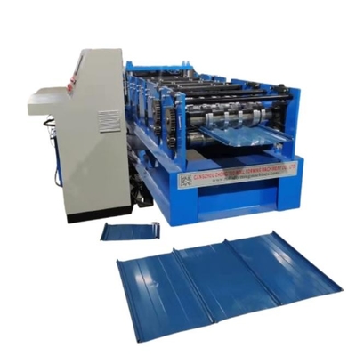 Verborgen bevestigingspaneelprofiel rollenvormende machine voor verborgen bevestigingsinstallatie