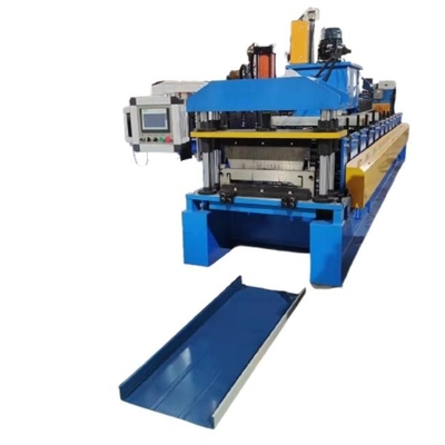 Verborgen bevestigingspaneelprofiel rollenvormende machine voor verborgen bevestigingsinstallatie