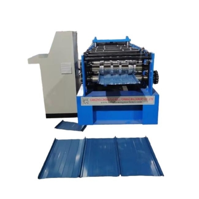 Stalen plaat rollen vormmachine voor staande naad metalen dakbedekking Snap Lock Panel Productie