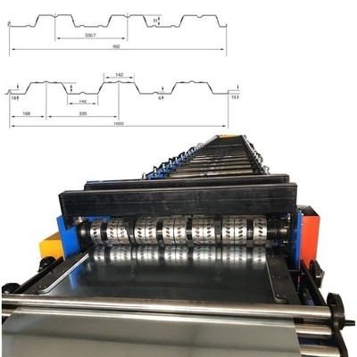 Volledig geautomatiseerde machine voor het vormen van vloerdekken voor de bouw