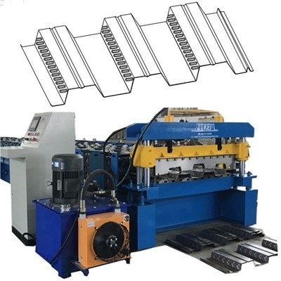 Volledig geautomatiseerde machine voor het vormen van vloerdekken voor de bouw