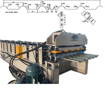 Stalen profiel rollende vormmachine met hydraulische pre-cutter voor efficiëntie