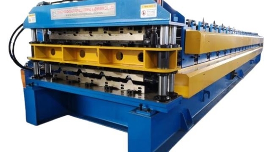 Ketting aandrijving dubbellagerdakplaatmachine voor de Republiek Slovenië