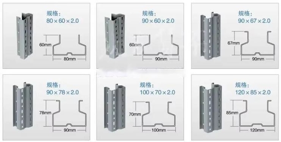 Supermarktopslag Rack Rack Frame Cold Roll Forming Machine