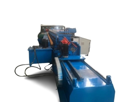 Precision Strut Channel Roll Forming Machine met 70mm Roller Shaft Diameter en aanpasbare snijlengte