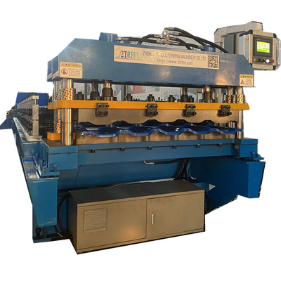 Versatile stappen tegels dakplaten rollende vormmachine In het Russisch