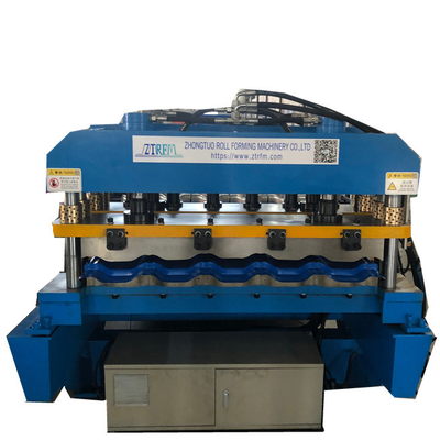 Versatile stappen tegels dakplaten rollende vormmachine In het Russisch