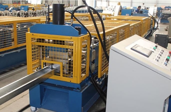 Hydraulisch perforeren 18stations C Purlin Roll Forming Machine PLC