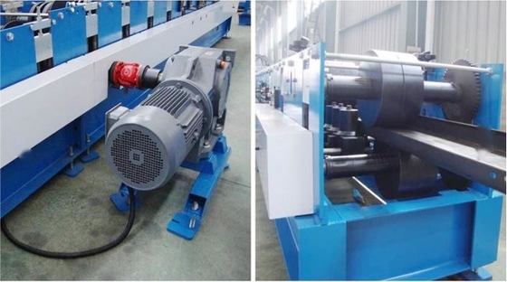 Verwisselbare rollenvormende machine met eenvoudige C en Z-schakelaar