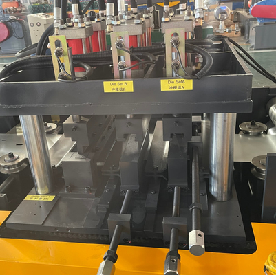 Hoed Purline Roll Forming Machine Maak Purlines Profiel In Batch Volledig Automatisch