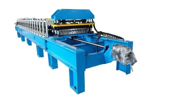 Kettingtransmissie Gebouw Gekrompen dakplaatmachine 15 Vormstation