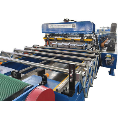 Machine voor het maken van metalen dakplaten met hoge snelheid en automatische