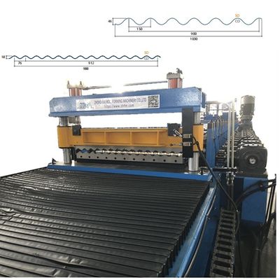Metalen dak golfplaten rollende vormmachine
