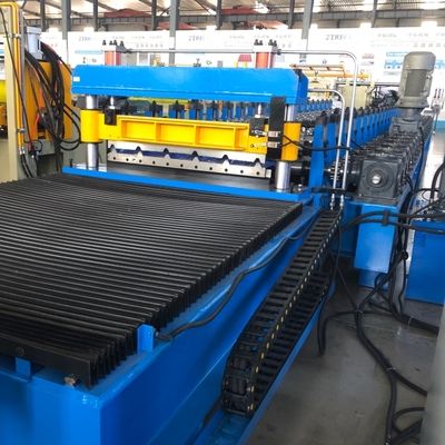 Metalen IBR dakplaten rollen vormmachine (45m/min)