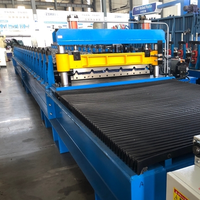 Metalen IBR dakplaten rollen vormmachine (45m/min)