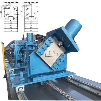 Gegalvaniseerde Staalmuur het Ontwerpen Nagel die Vormt Machine Rolling