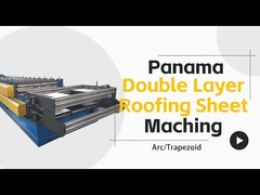 Dubbele laagmachine naar de VS voor AG- en 7/8-golfpaneel