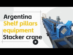 Zware schappen met profielbeugel, schappen met profielbeugel, stalen rechtopstaande rek, rollenvormende machine